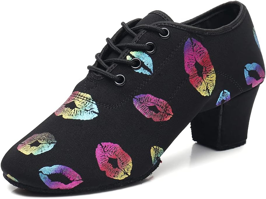 

Женские танцевальные туфли TINRYMX для бальных танцев, стандартные, современные, для обучения и выступлений, латина, сальса, модель LHD2801, Em708-spilt Suede Sole-2 Inch Heel