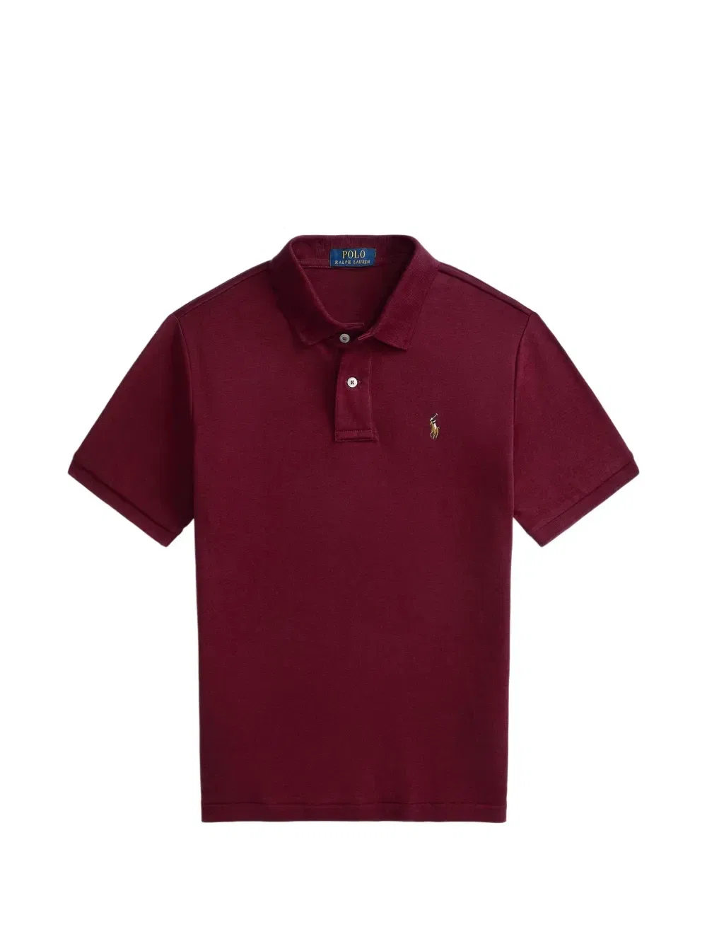 Рубашка поло с вышивкой Polo Ralph Lauren Kids, красный