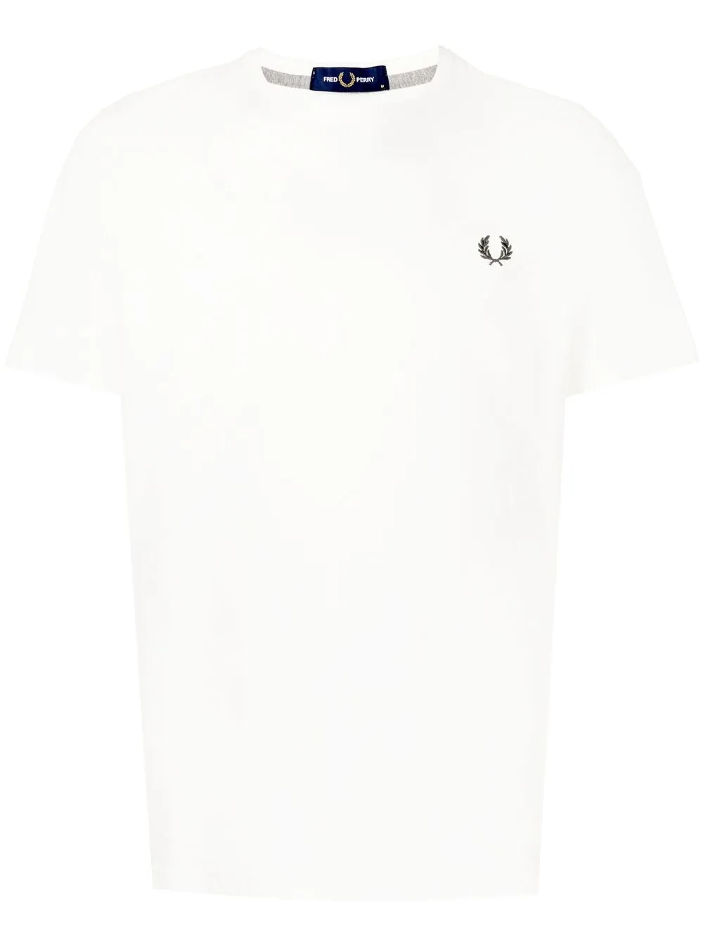

Футболка с вышитым логотипом Fred Perry, белый