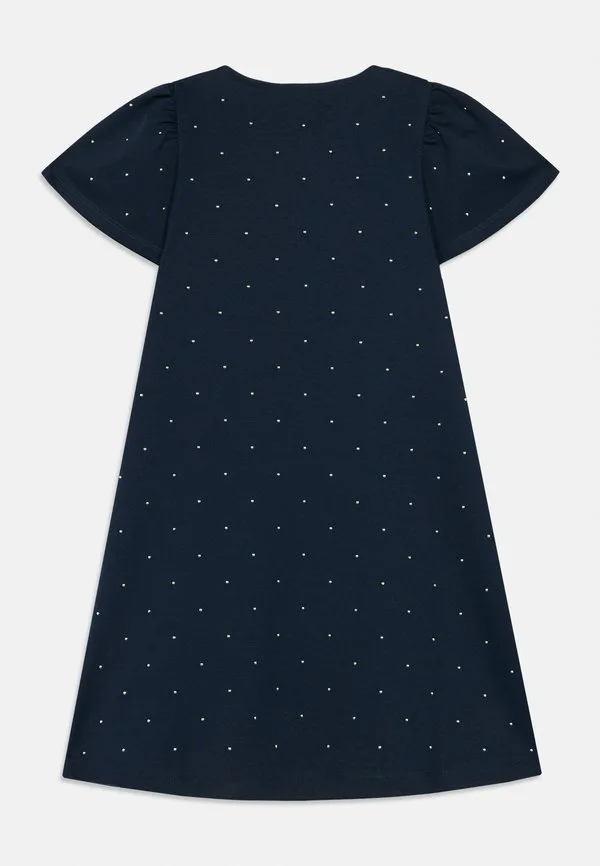 Праздничное платье а-силуэта с заклепками, трикотажное платье Tommy Hilfiger, Dark Night Navy — фото 2