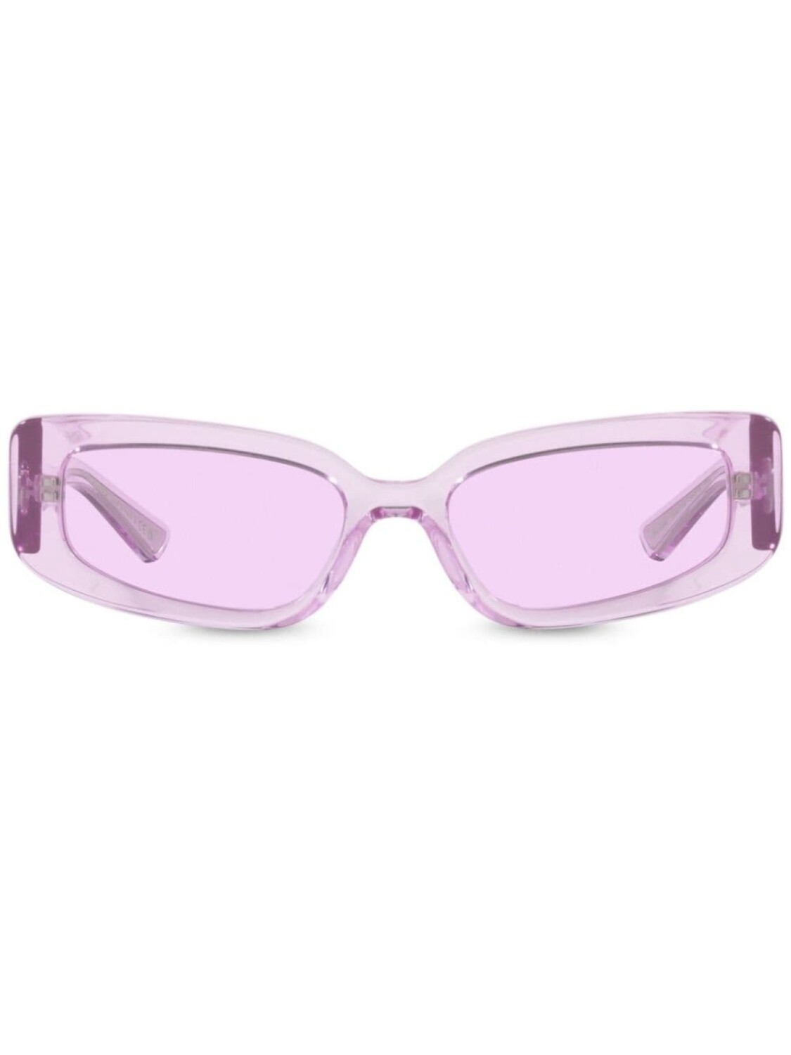 

Dolce & Gabbana Eyewear солнцезащитные очки в прямоугольной оправе, фиолетовый