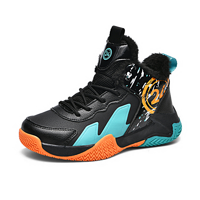 

Непромокаемые утепленные баскетбольные кроссовки Mid-Top для детей TONYBEAR, оранжевый