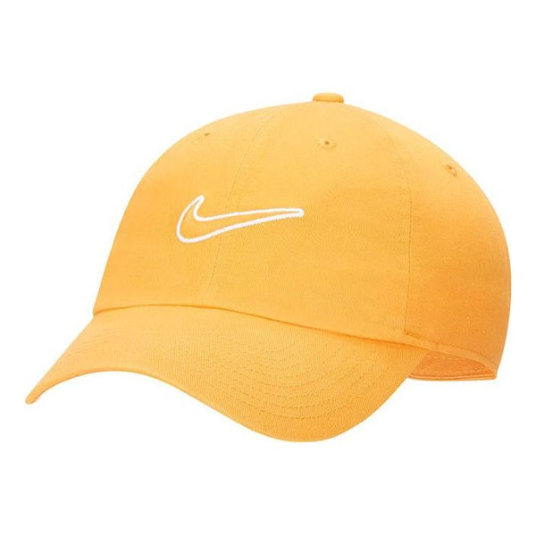 

Кепка Nike U Nsw H86 Swoosh Wash Cap Athleisure Casual Sports Yellow, желтый