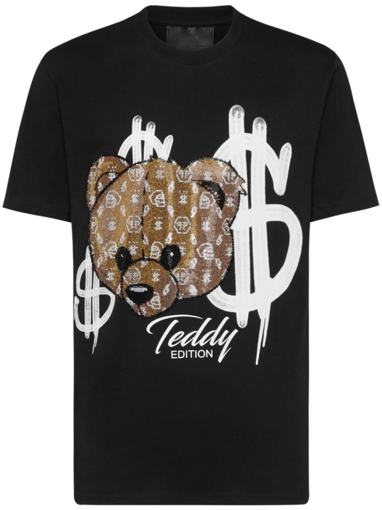 

Philipp Plein футболка с принтом Teddy Bear, черный