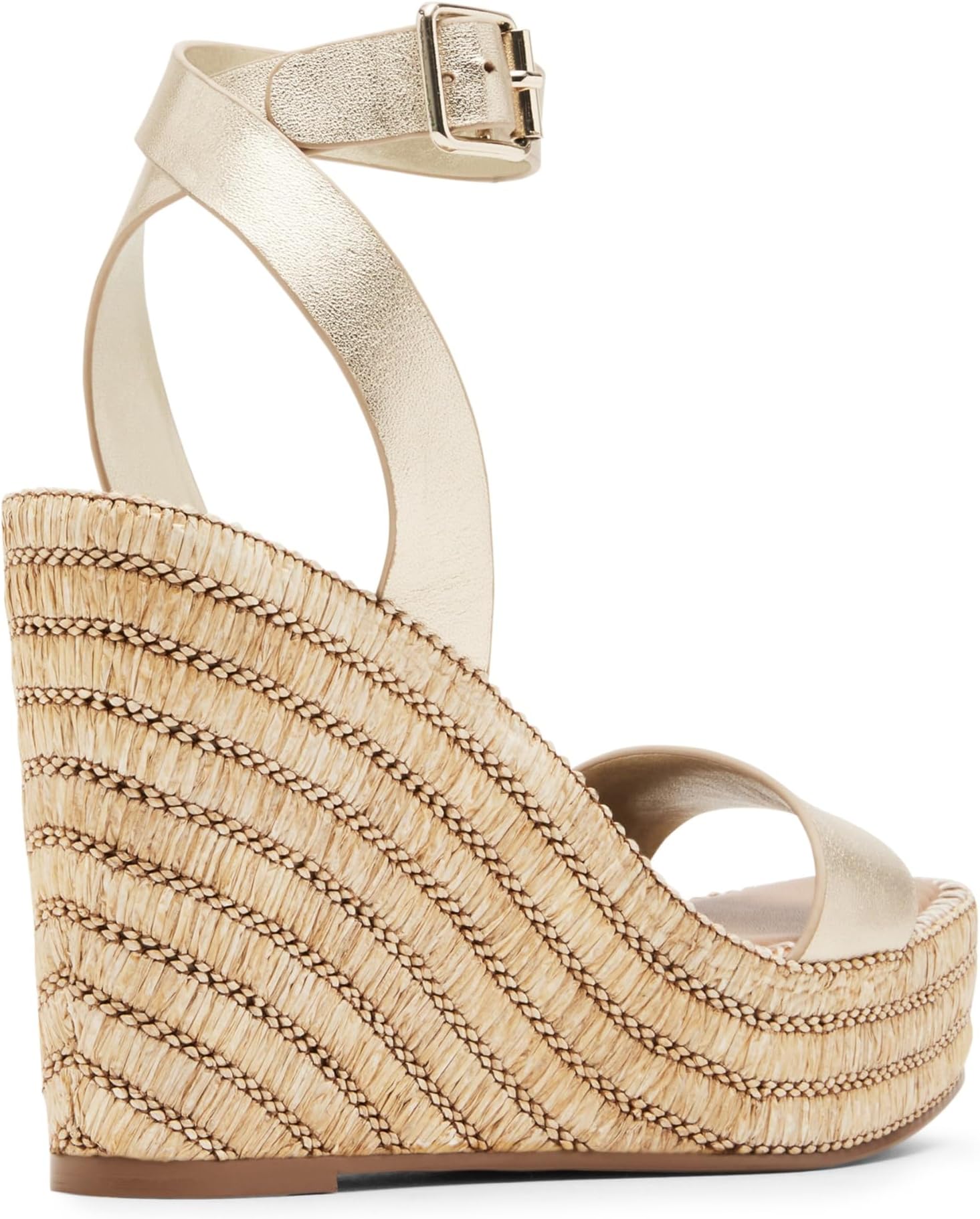 Сандалии Steve Madden Cassie, цвет Gold Leather — фото 4