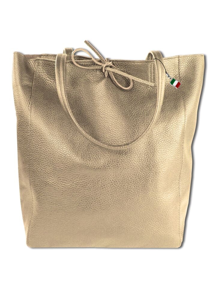 

Наплечная сумка Florence Shopper, Schultertasche Leder taupe, dunkelbeige ca. 28cm, Коричневый, Наплечная сумка Florence Shopper, Schultertasche Leder taupe, dunkelbeige ca. 28cm