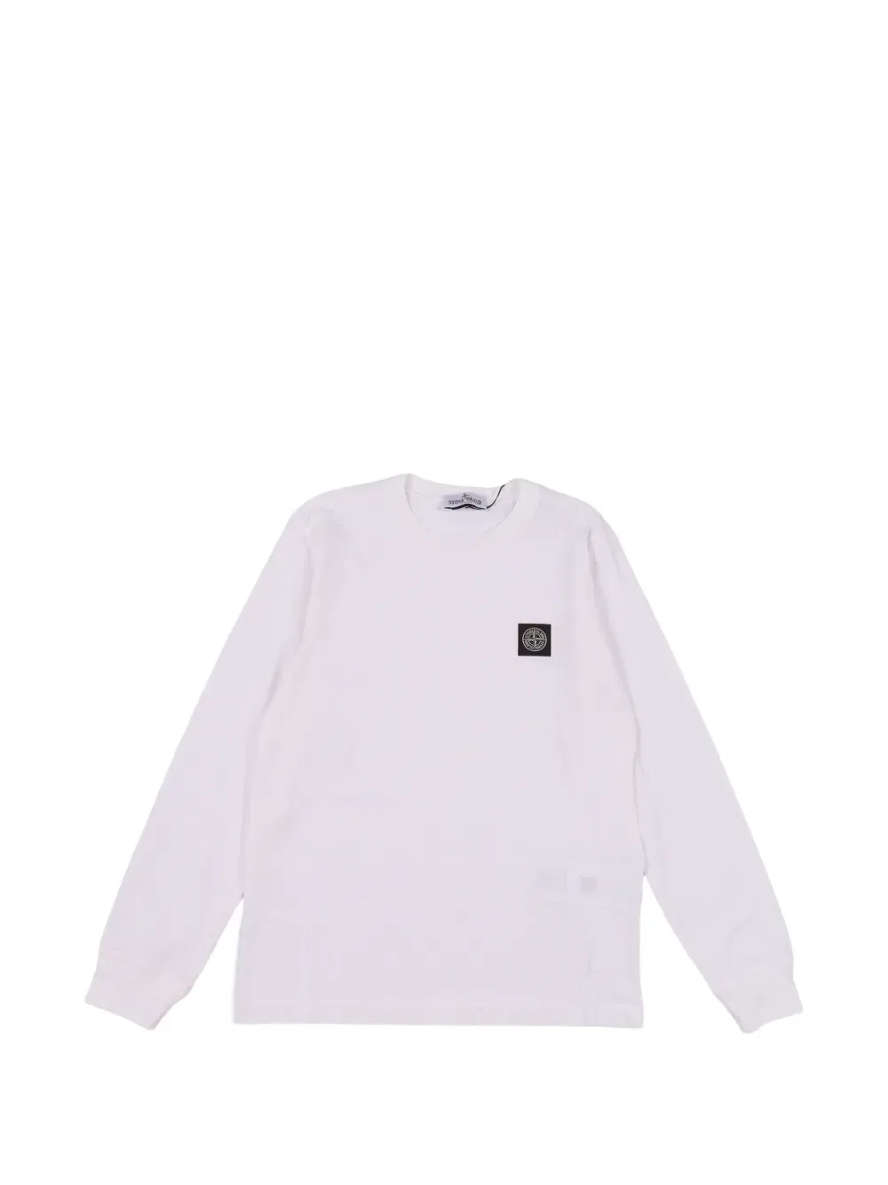 Толстовка с длинными рукавами Stone Island Junior, белый