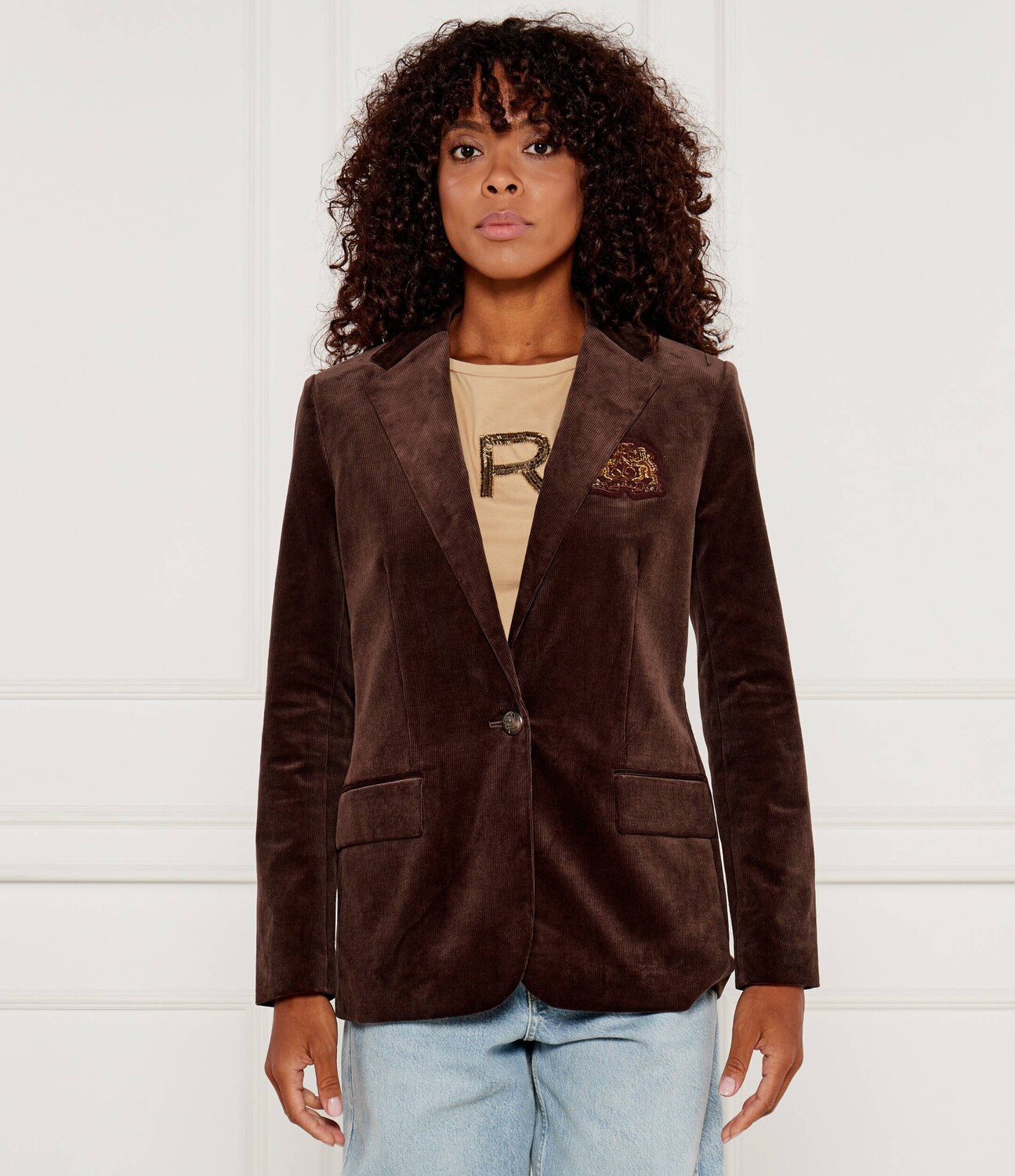 

Куртка LAUREN RALPH LAUREN elegante Regular Fit, коричневый