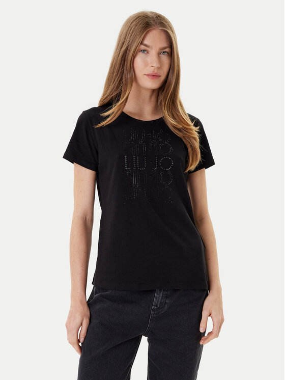 

Футболка regular fit TF5166 JS003 Liu Jo Sport, чёрный