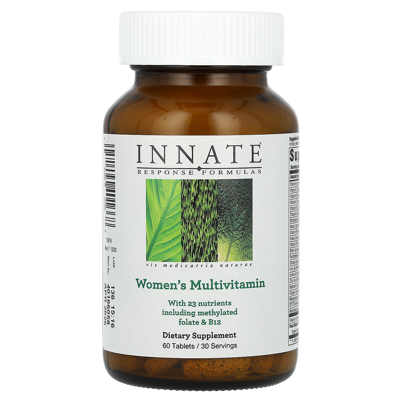 

Innate Response Formulas, мультивитамины для женщин, 60 таблеток