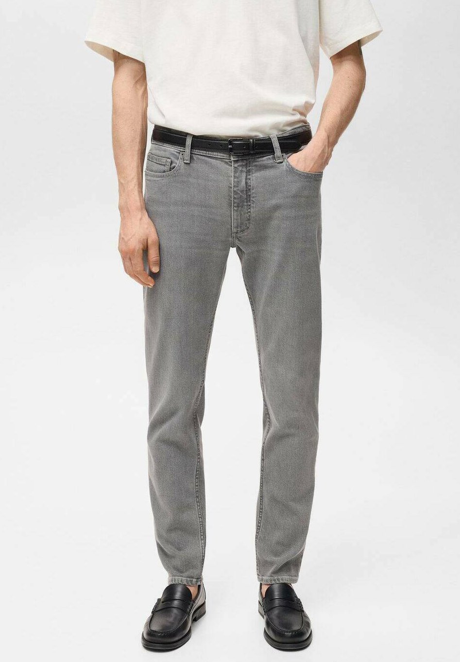 

Джинсы облегающего кроя JAN Mango, цвет Denim Grey