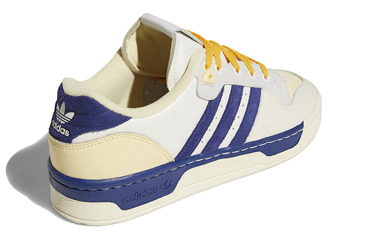 Кроссовки для скейтбординга Rivalry мужские с низким верхом бежевые/синие Adidas Originals — фото 4