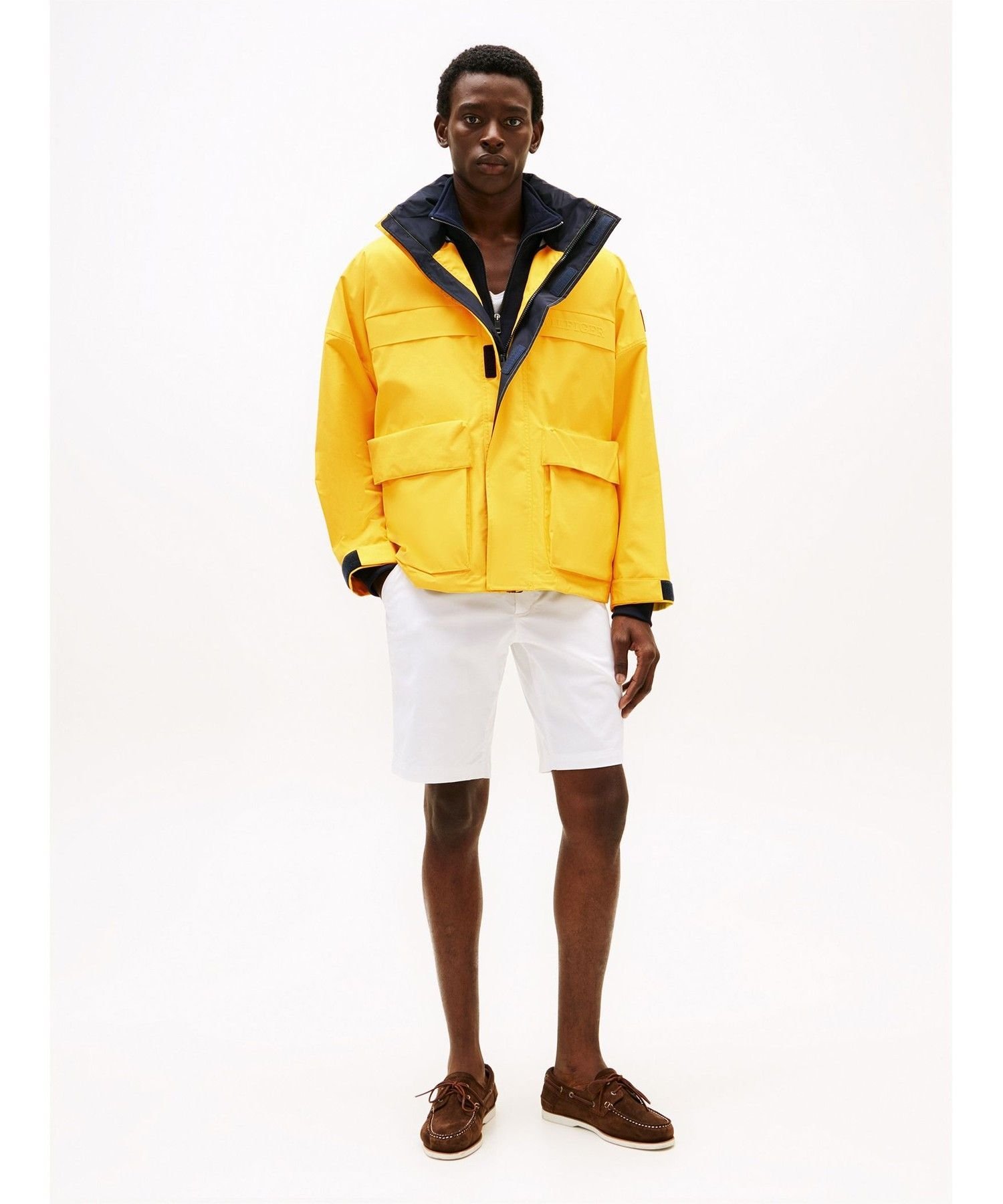 Куртка средней длины для регаты TOMMY HILFIGER, Yellow ZGY — фото 2