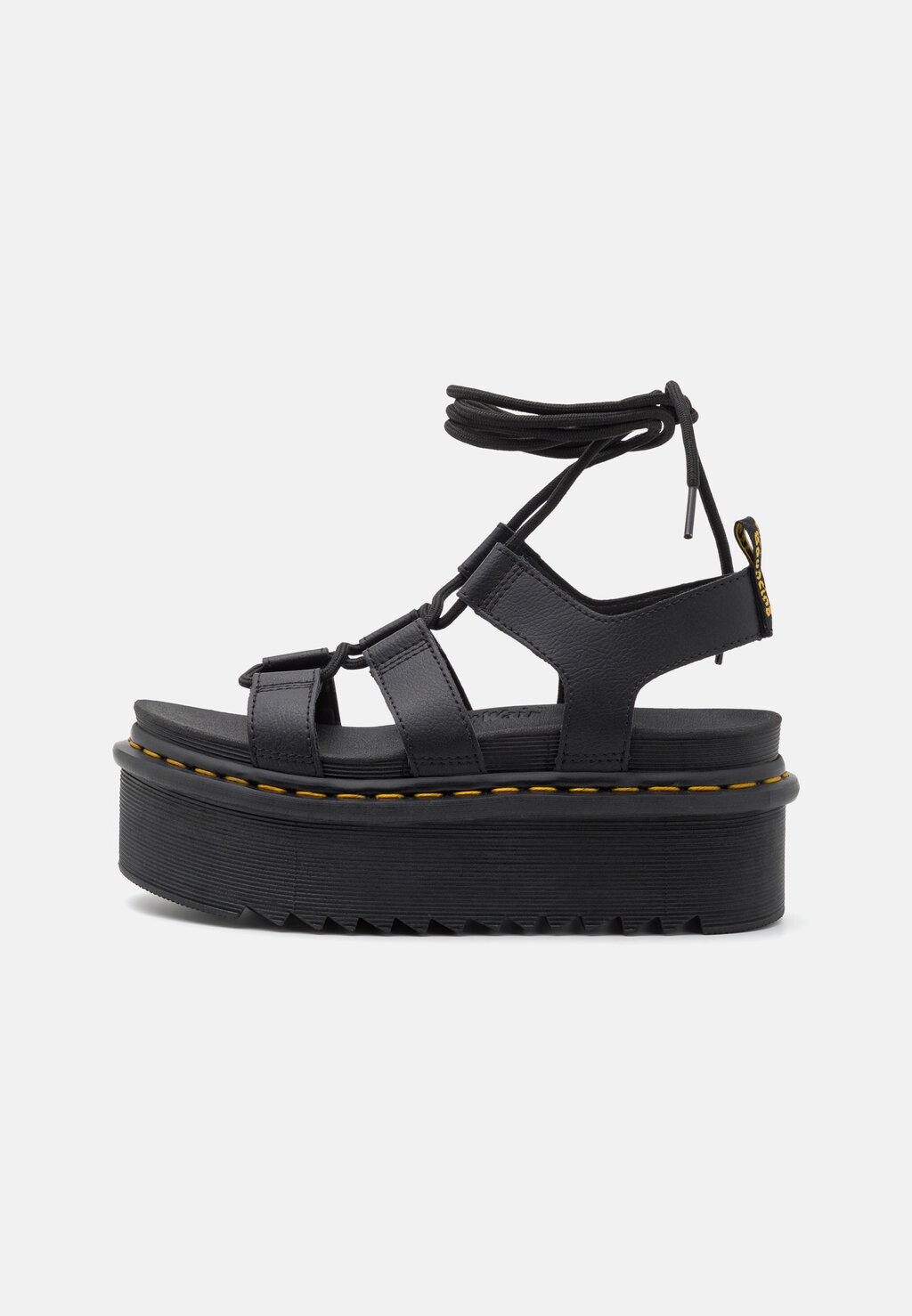 

Босоножки на платформе Nartilla Xl Dr. Martens, цвет black athena