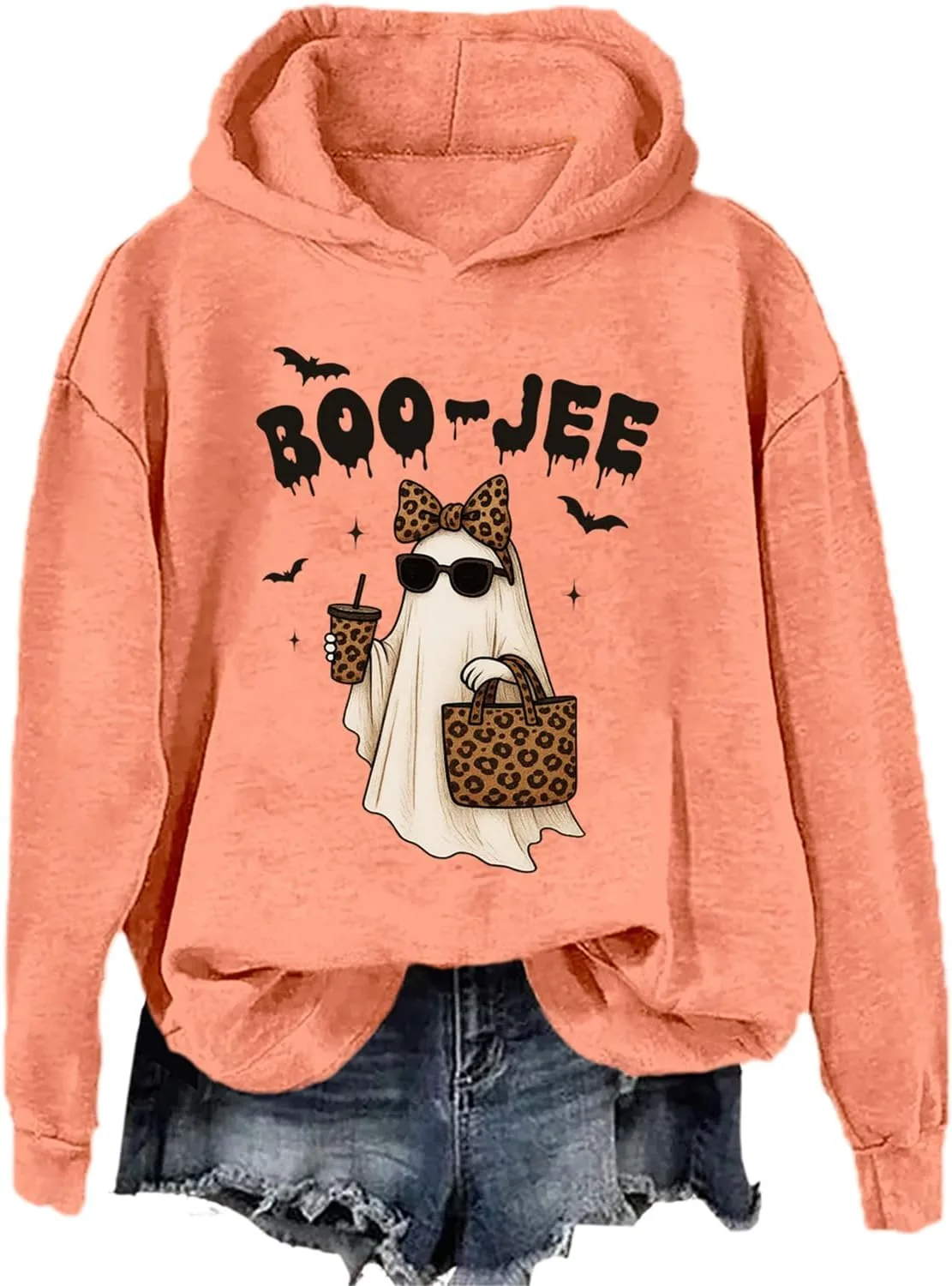 

Толстовка Boo Jee Ghost с капюшоном на Хэллоуин