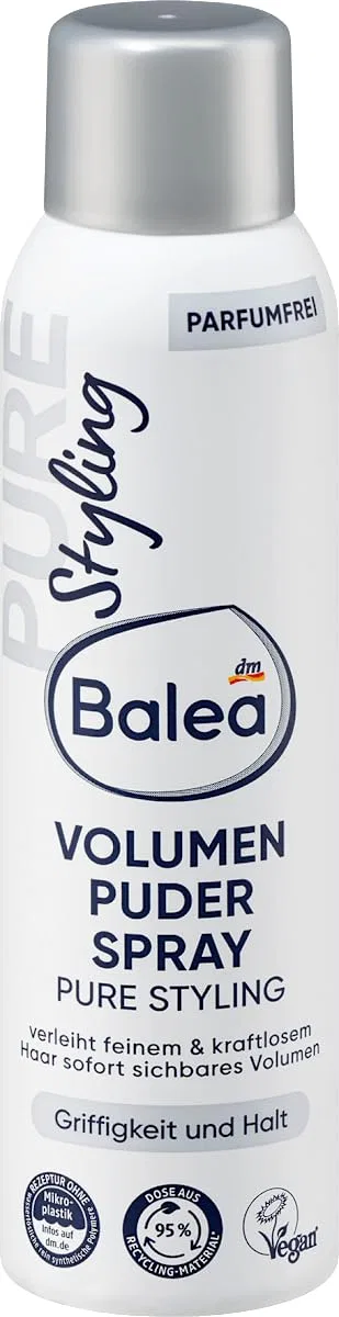 Набор для ухода за волосами Balea: спрей-пудра для объема Pure Styling (150 мл) + кондиционер Oriental Magic (2 x 200 мл) Balea — фото 2