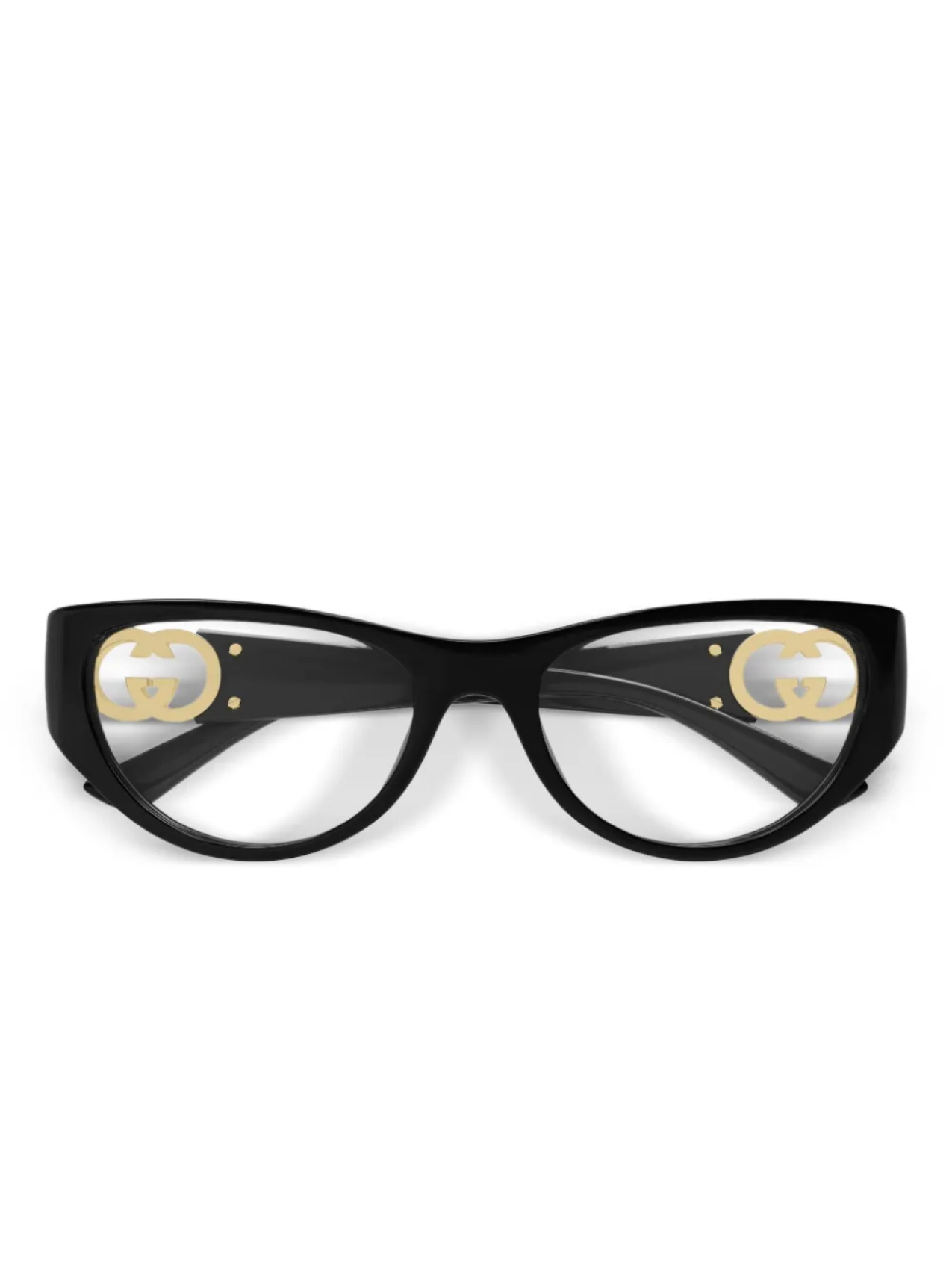 

Gucci Eyewear очки в оправе 'кошачий глаз', черный