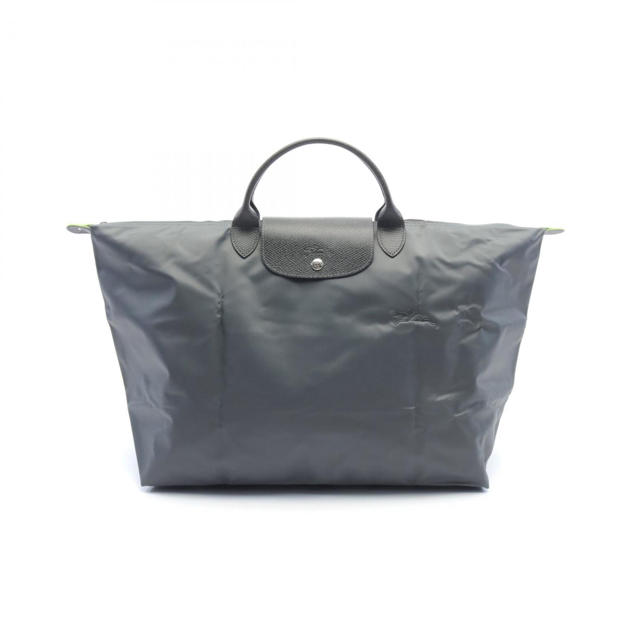 

Сумка-тоут Longchamp из нейлоновой кожи, серый