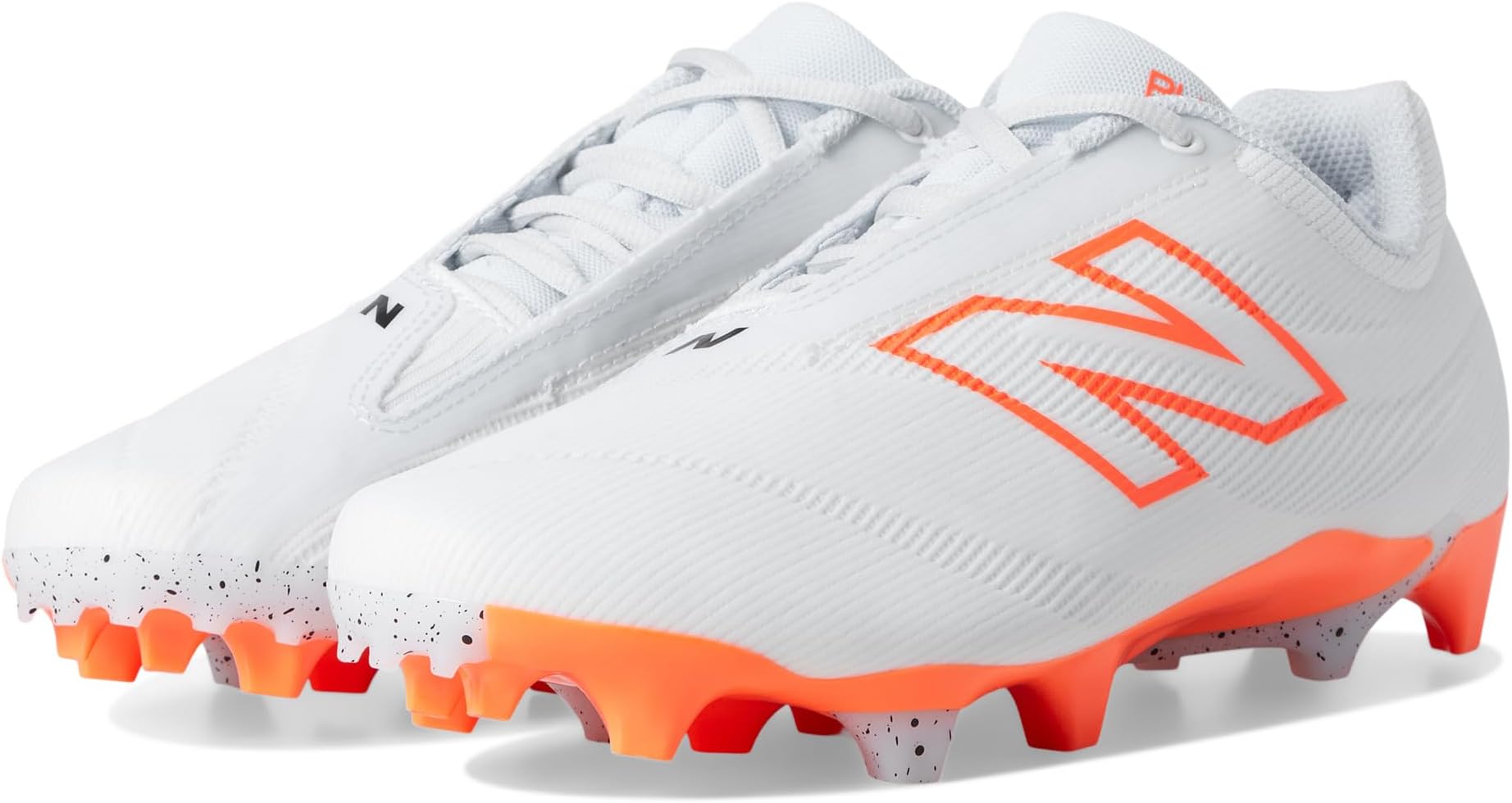 

Кроссовки New Balance Men's BurnX4 Lacrosse Cleats, White/Hot Mango/Ice Blue