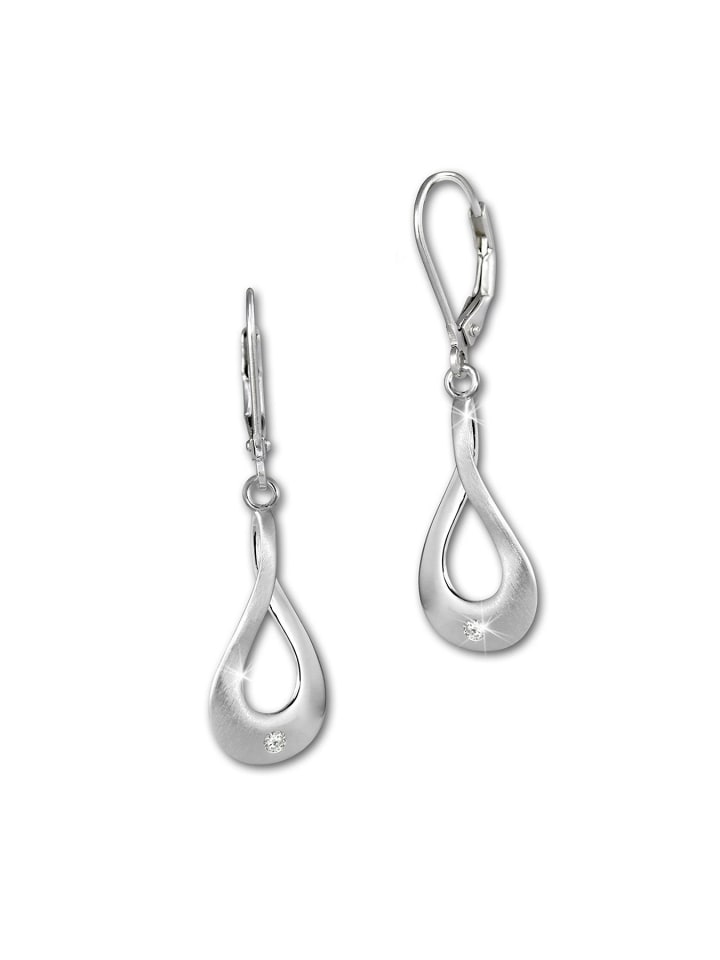 

SilberDream Женские серьги-подвески из серебра 925 пробы с кубическим цирконием, приблизительно 3,6 см