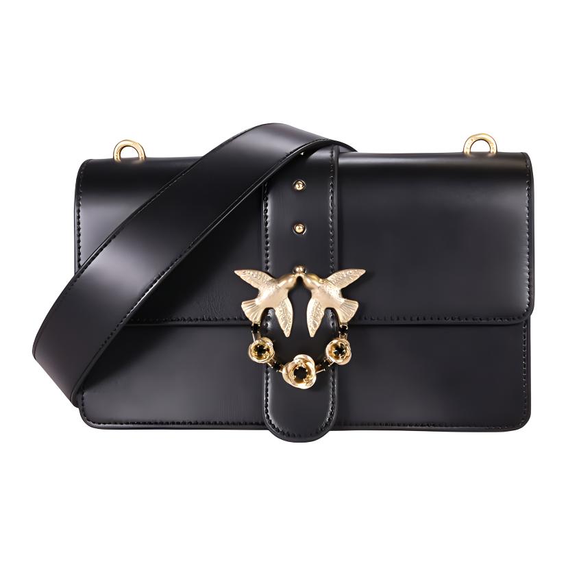 

PINKO Классическая сумка через плечо из коровьей кожи для женщин