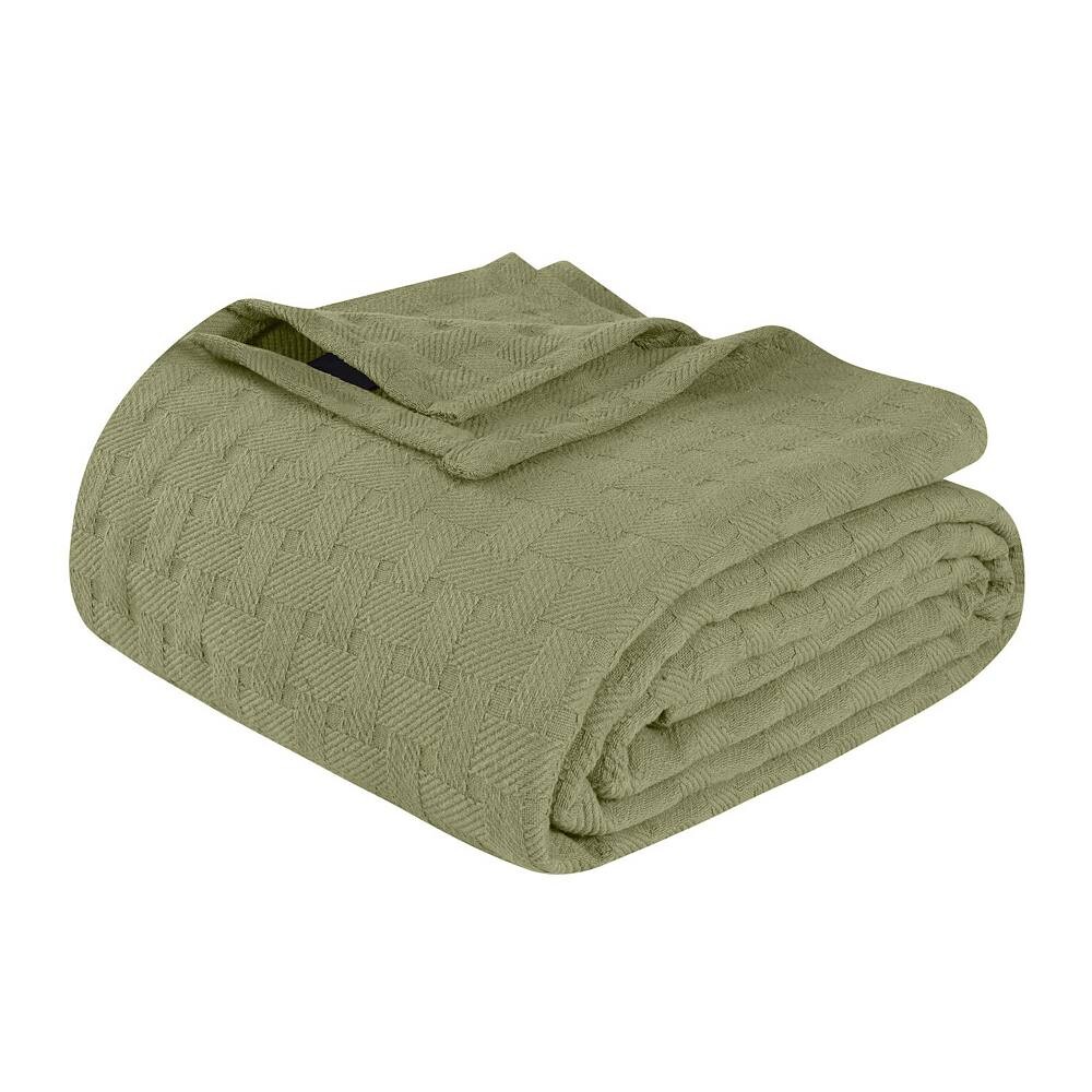 

Всесезонное хлопковое одеяло SUPERIOR Basketweave, цвет Sage
