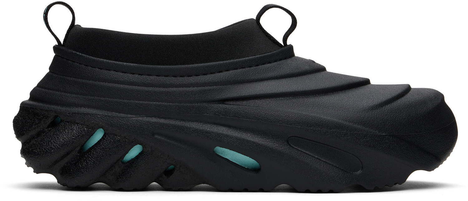

Черные туфли-лоферы Echo Storm Heel Dip Crocs