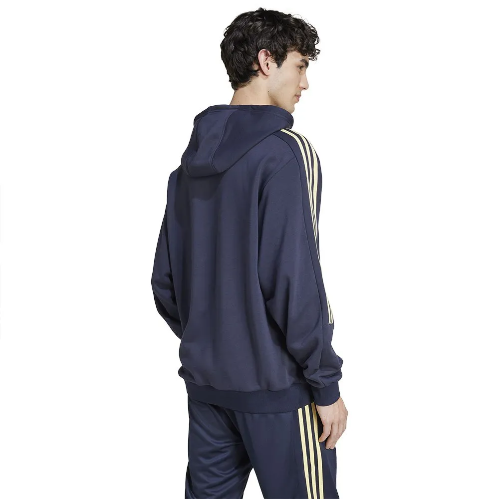 Худи adidas House Of Tiro FT, синий — фото 2