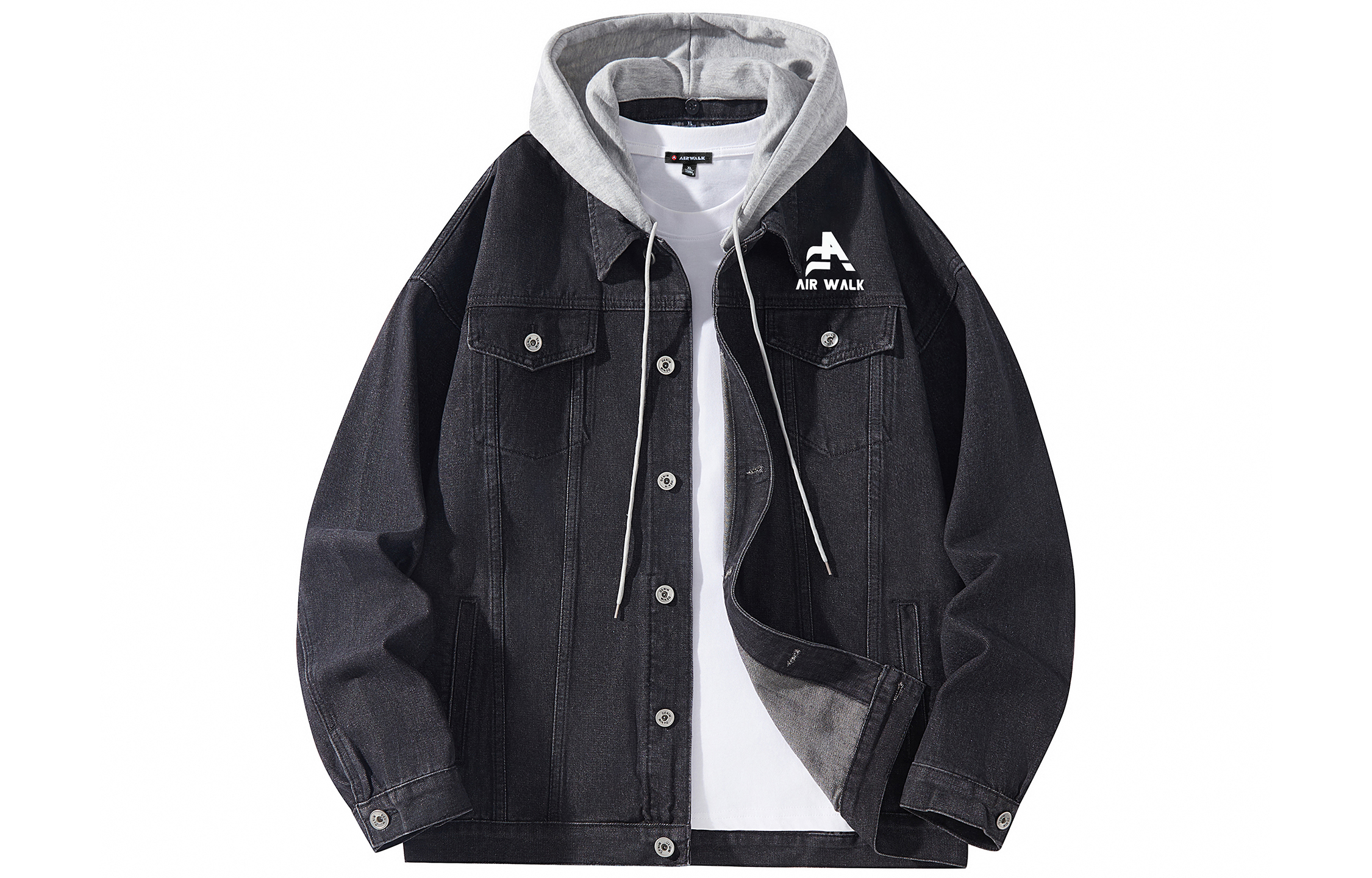 

Джинсовая куртка унисекс Airwalk, Blue Denim (Free Jeans Included)