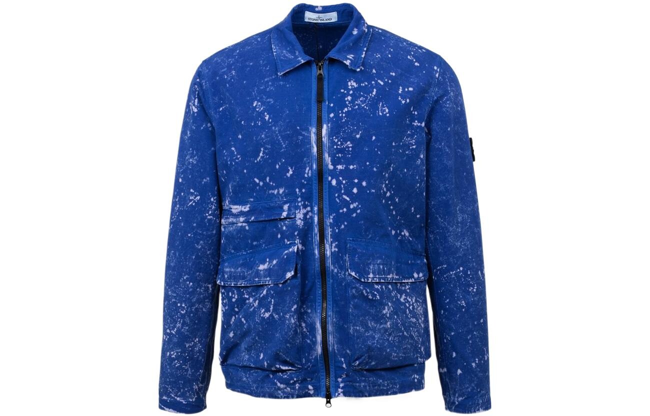

Куртка мужская Stone Island, синий / белый