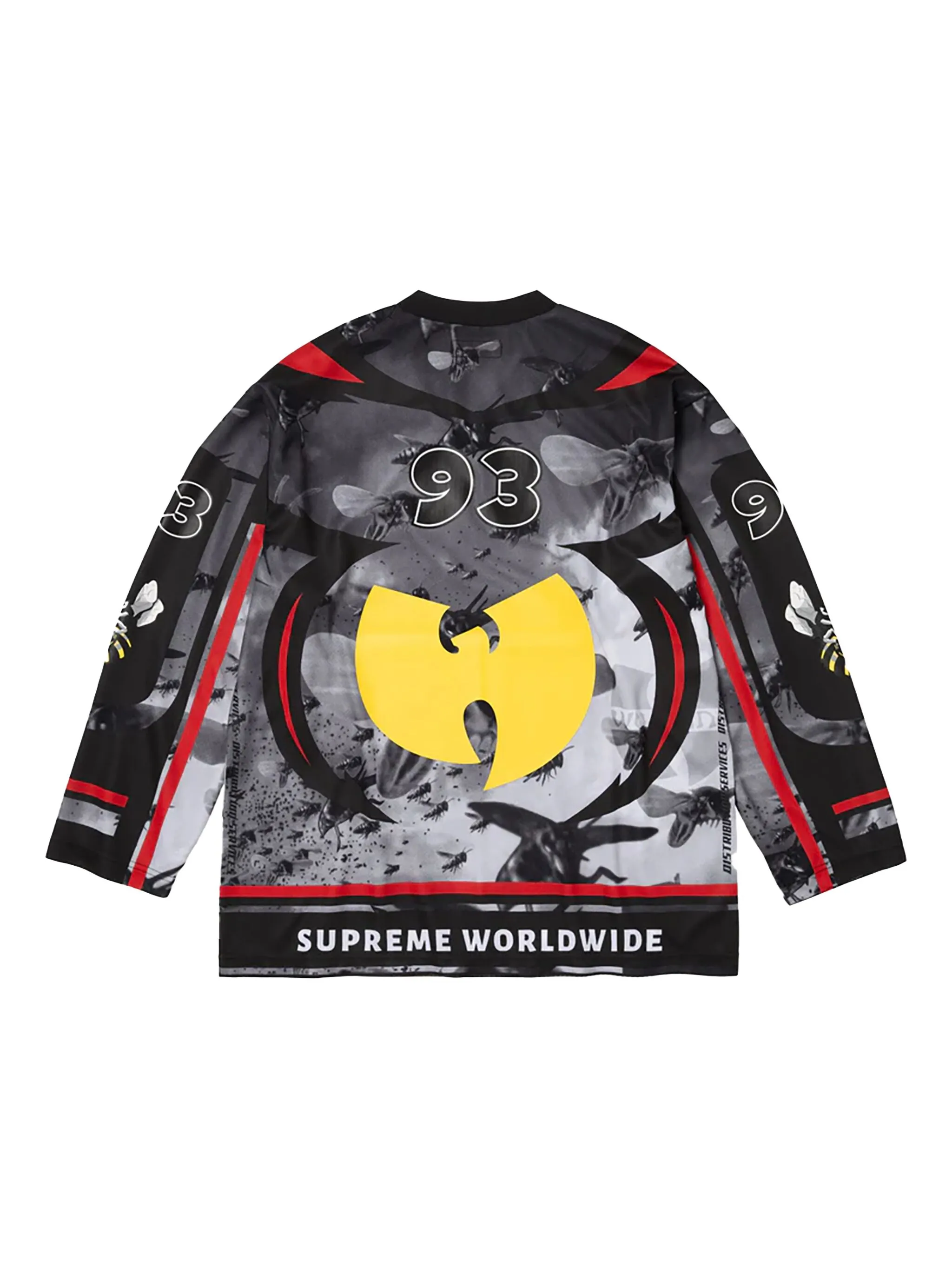 Футболка из коллаборации с Wu-Tang Clan Supreme, серый — фото 2