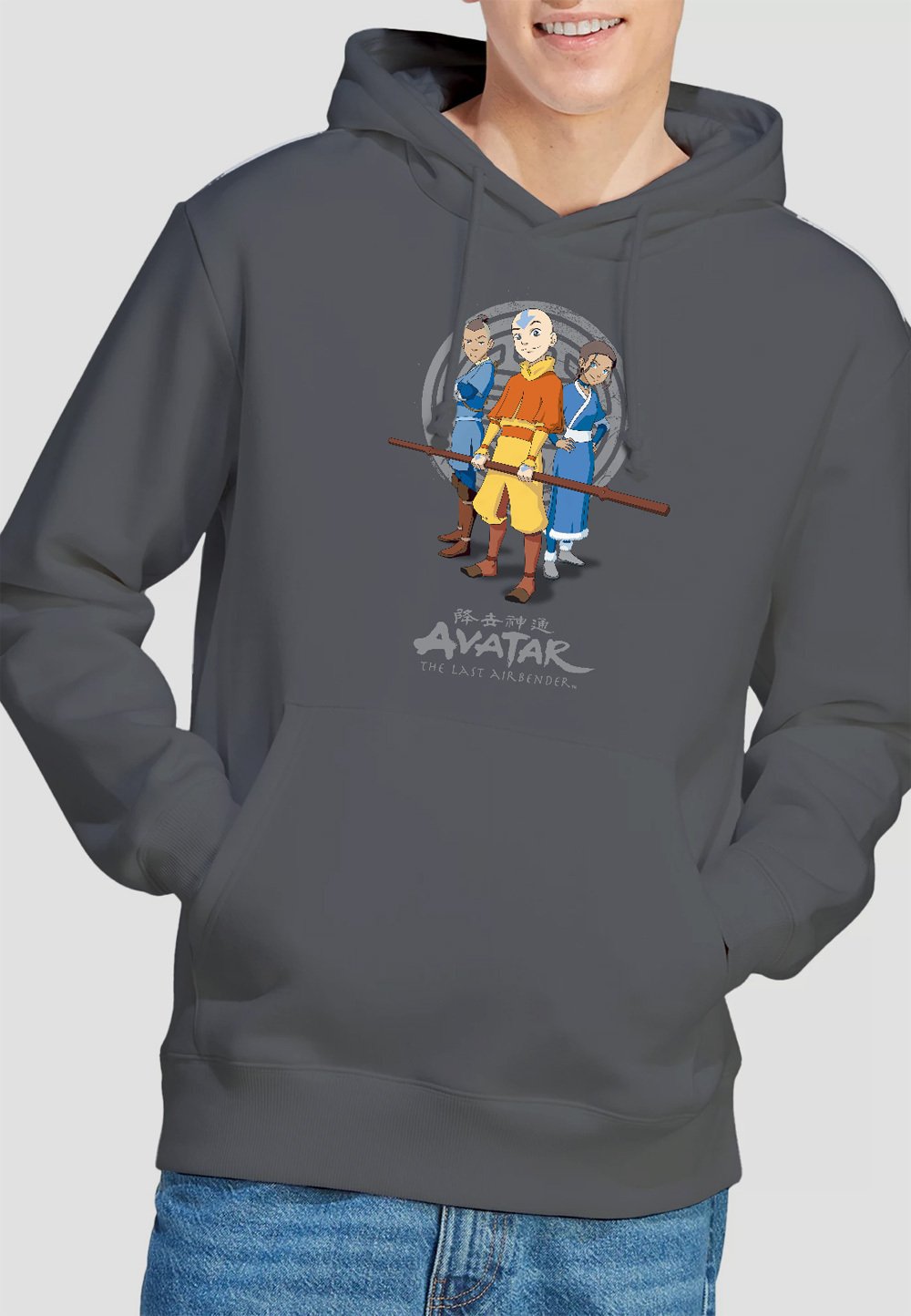 

Толстовка AVATAR THE LAST AIRBENDER TEAM Cotton Soul, антрацит
