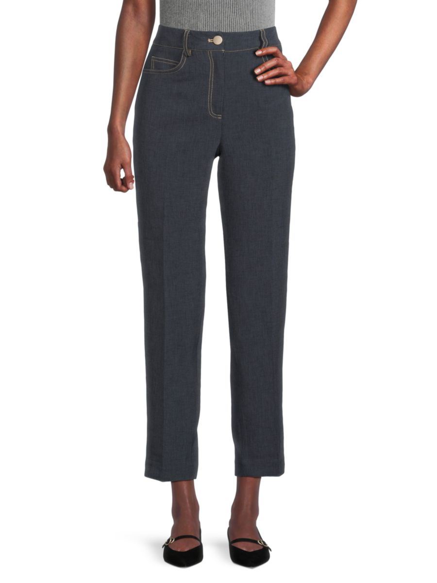 

Узкие джинсы Solid T Tahari, цвет Dark Denim