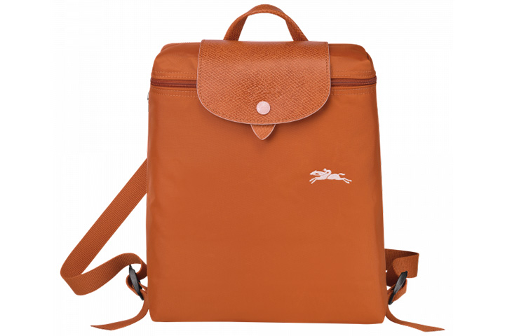 

LONGCHAMP Женский тканевый рюкзак Le Pliage, ржаво-красный