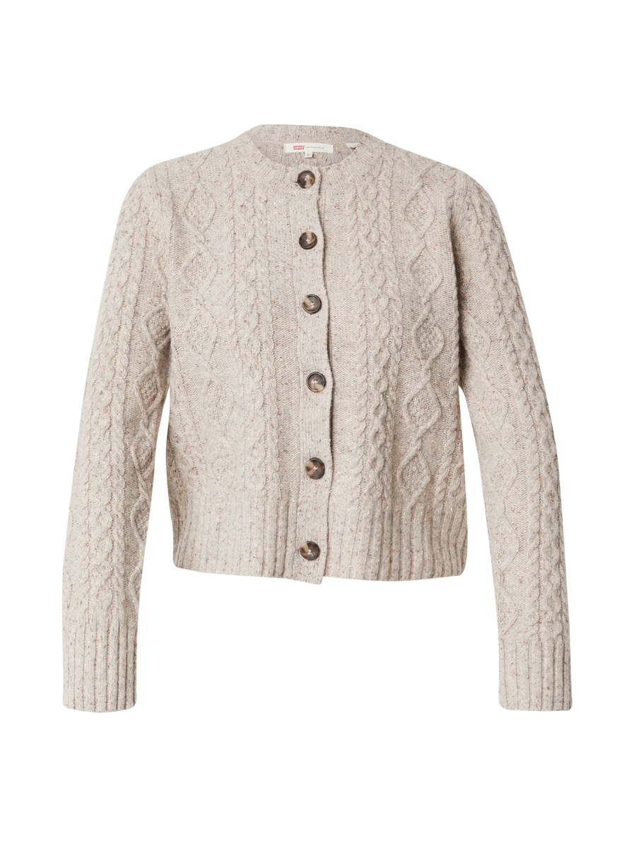

Вязаный кардиган LEVI'S PRIMROSE, цвет mottled beige
