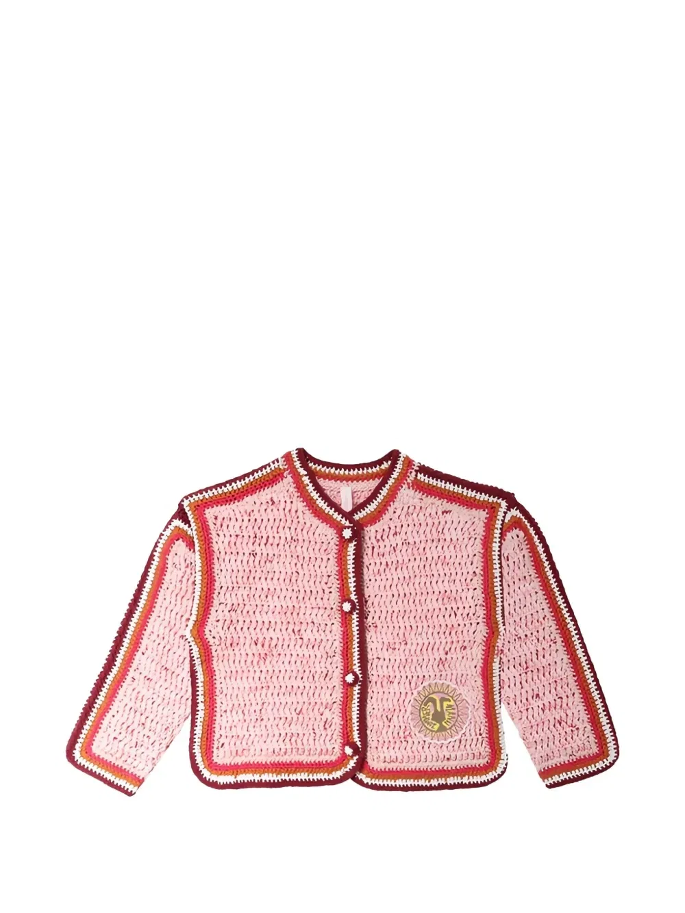 Куртка Awaken на пуговицах Zimmermann Kids, розовый