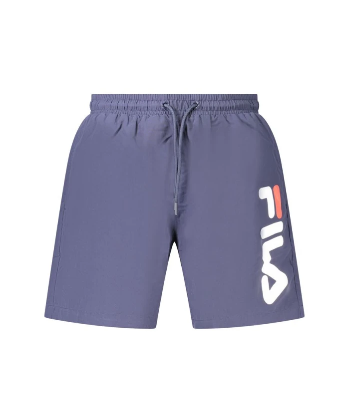 

Синие боксерские плавки с принтом «Свазиленд» Fila, синий