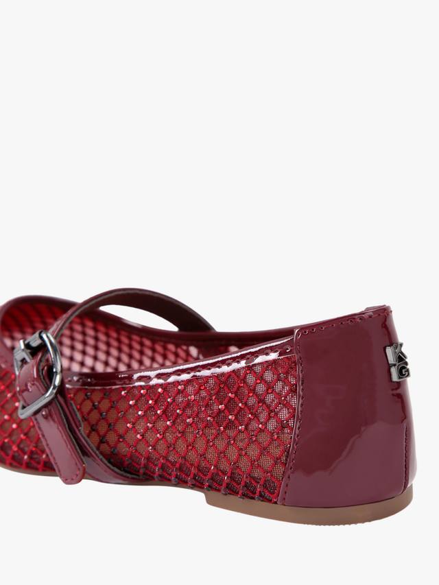 Туфли-балетки Nina Mesh Ballerina Kurt Geiger London, Red Wine — фото 4