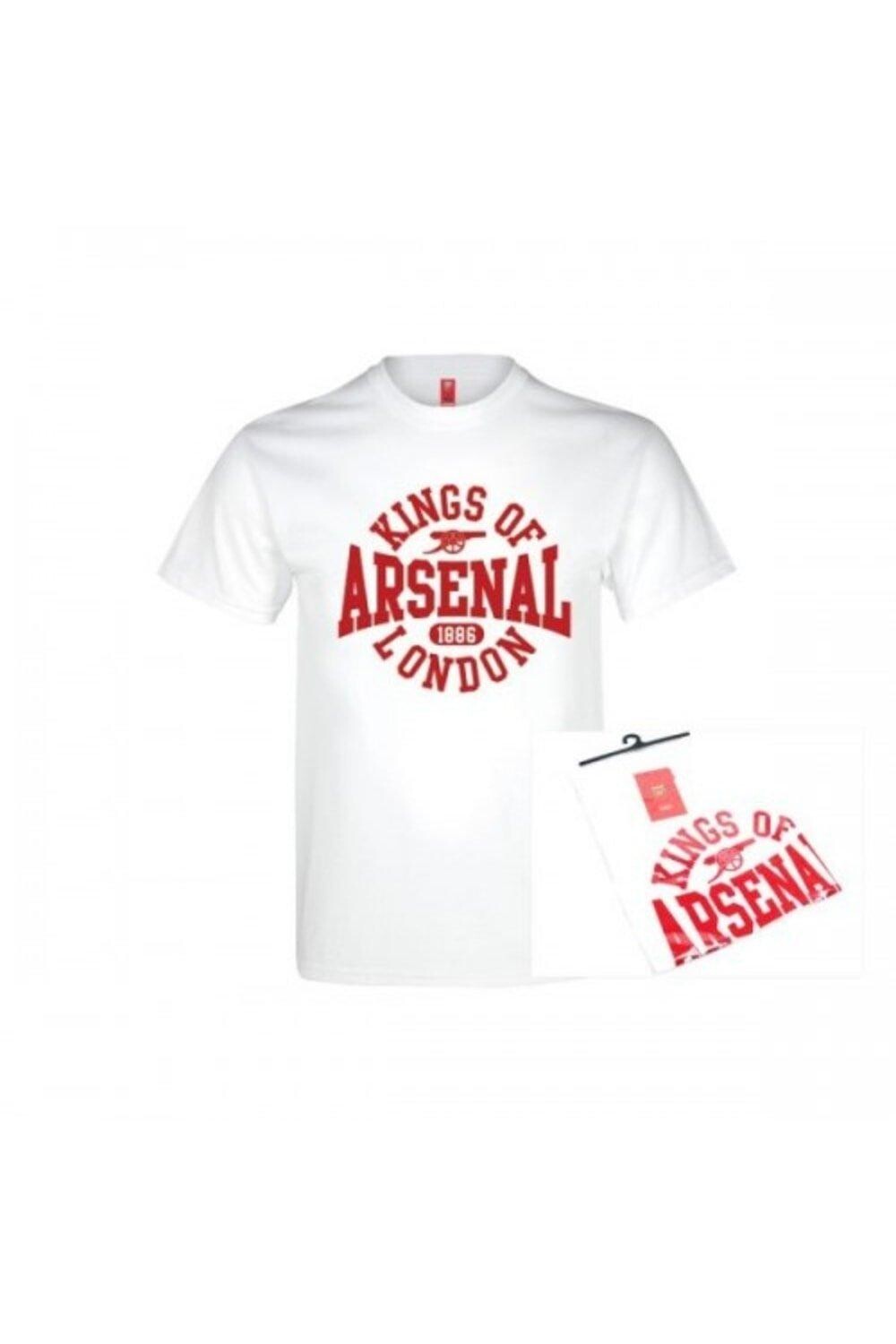 

Футболка «Короли Лондона» Arsenal FC, белый