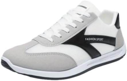 

Мужские повседневные кроссовки с многослойной поддержкой, оптимизированным перепадом высоты между пяткой и носком, а также износостойкой защитой носка- верх из гибридных материалов, амортизирующая стелька из ЭВА, резиновая подошва Minlaidian, бе...