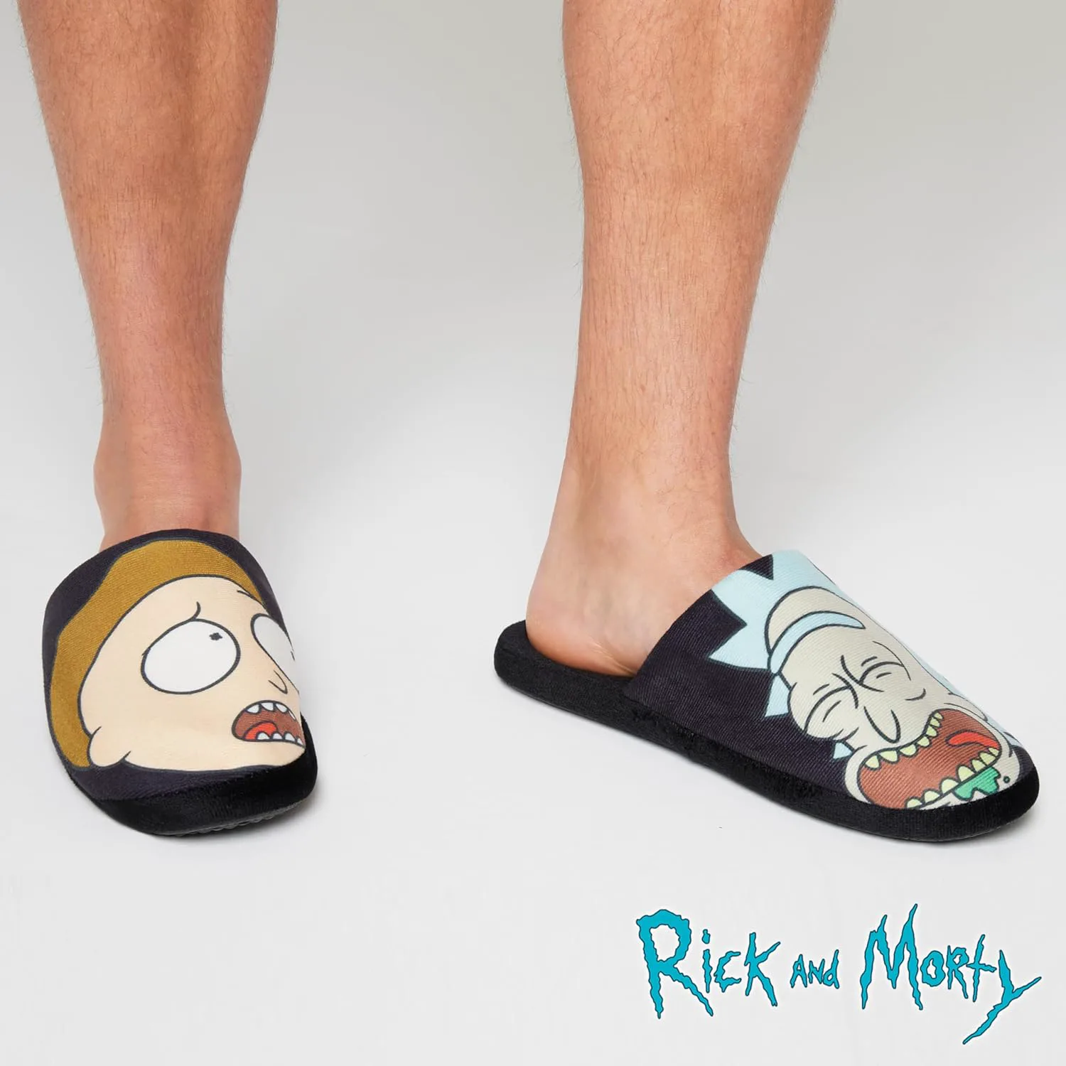 Мужские тапочки RICK AND MORTY - домашняя обувь для подростков и мужчин, шлепанцы размер 8-13, противоскользящие, для отдыха дома, подарок для него — фото 3