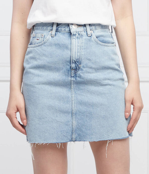 

Юбка Tommy Jeans джинсовая мини, синий