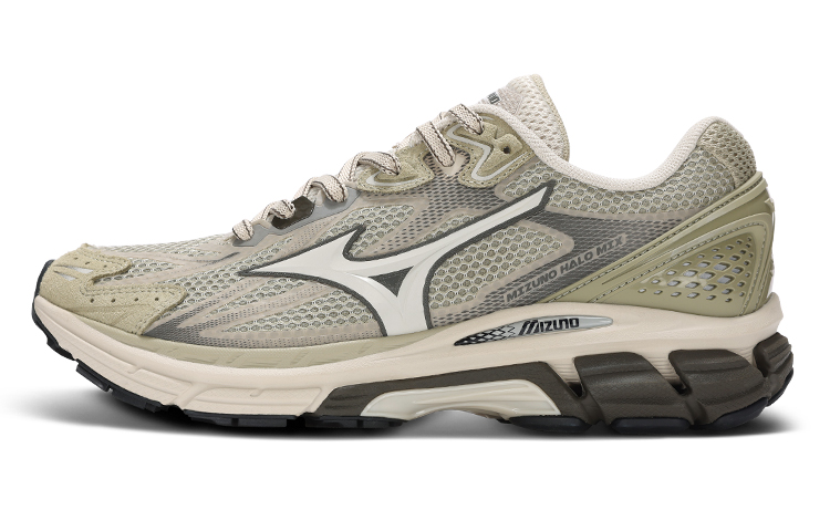 

Mizuno Хало Микс "Пшеничный фисташковый белый" - Овсяный серый, цвет Oat Gray