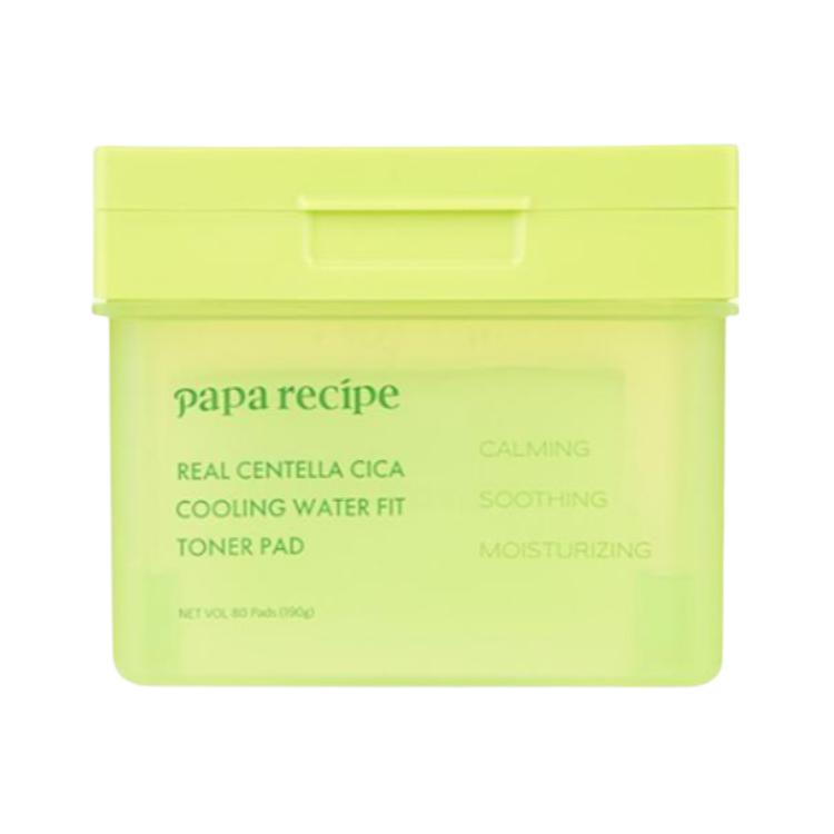 Набор Papa Recipe — Охлаждающие и освежающие ватные диски Centella для успокоения и увлажнения кожи, 80 шт , two-piece set: echinacea cool touch — фото 2