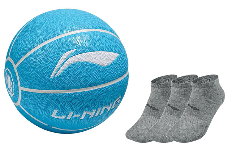 

LINING Баскетбольный мяч pu blue размер 7 тренировочный unisex china