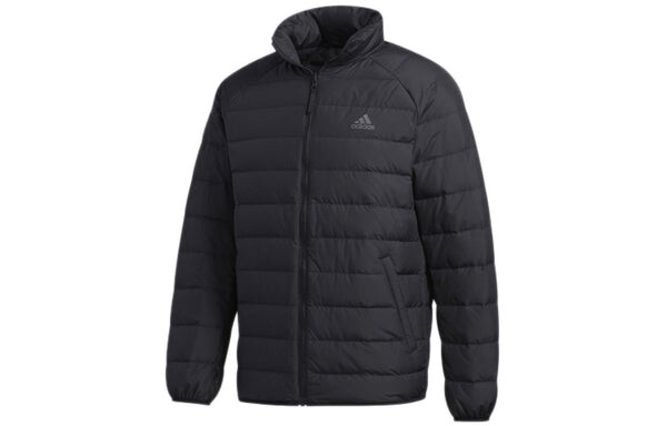 Пуховик adidas 3in1 Down Jkt Multiple Pockets Outdoor Sports Detachable hooded down Jacket Black, черный — фото 3