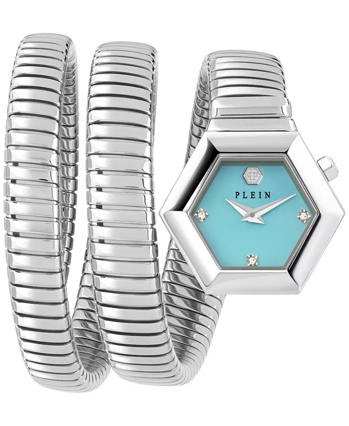 

Женские наручные часы-браслет Snake Hexagon из нержавеющей стали, 28 мм Philipp Plein