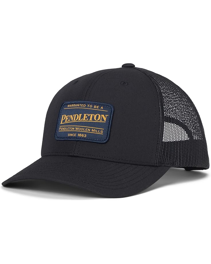 

Унисекс кепка Pendleton Large Patch Trucker, Black