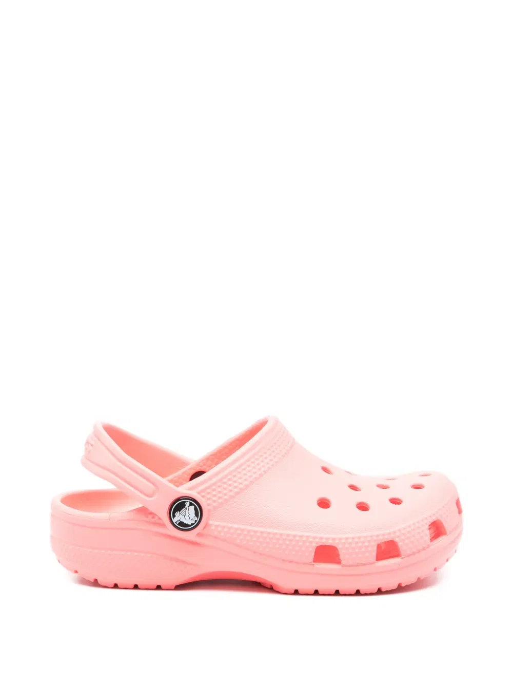 Классические тапочки с перфорированным ремешком Crocs Kids, розовый