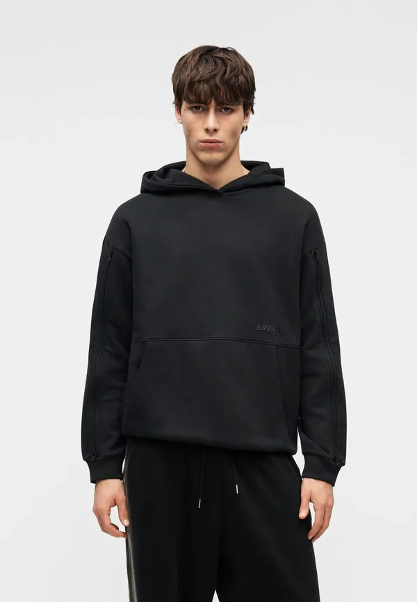 

Универсальная толстовка с капюшоном свободного кроя, подходящая как мужчинам, так и женщинам. Yourturn, Black, Черный, Универсальная толстовка с капюшоном свободного кроя, подходящая как мужчинам, так и женщинам. Yourturn, Black